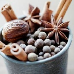 Spice Box candle scent