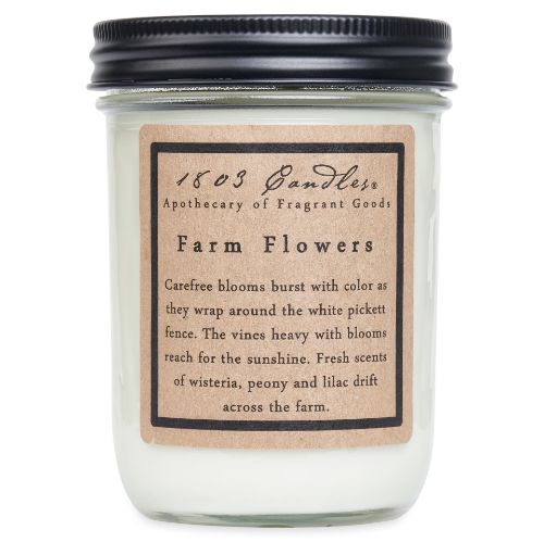 Farm Flowers Soy Candle