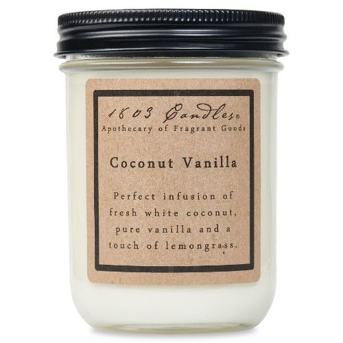 coconut vanilla soy candle