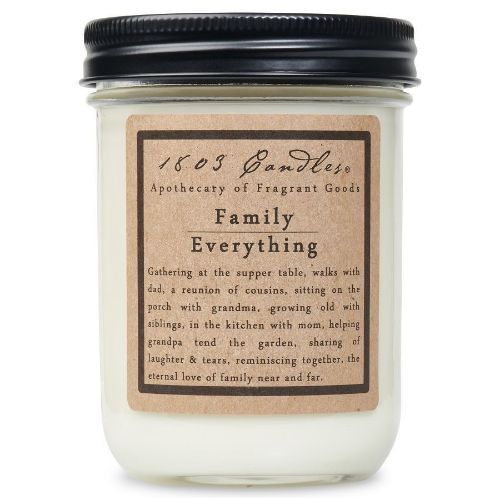 family everything soy candle