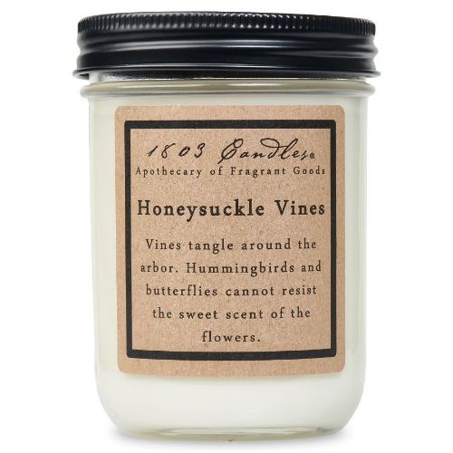 honeysuckle vines soy candle
