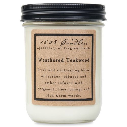 Weathered Teakwood Soy Candle