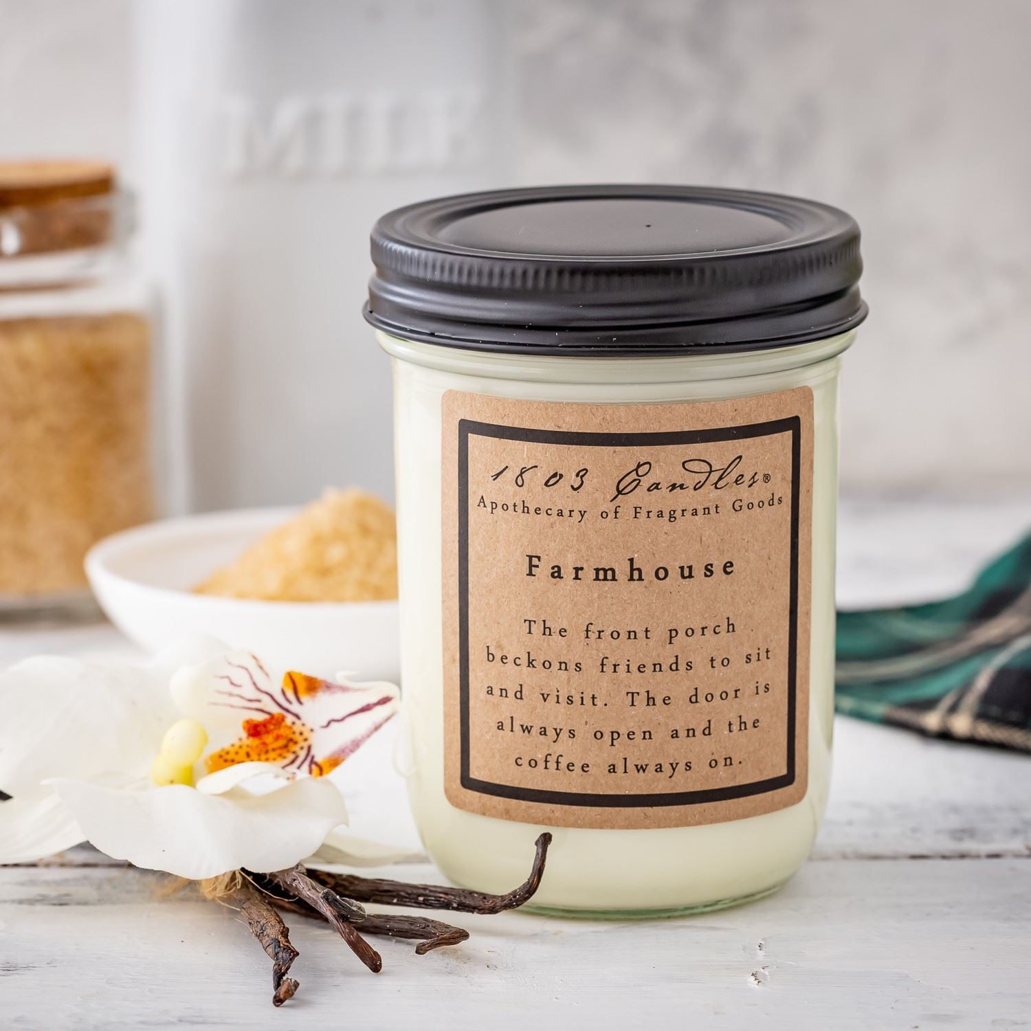 Farmhouse Soy Candle. 1803 Candles Best Scented Soy Candles!