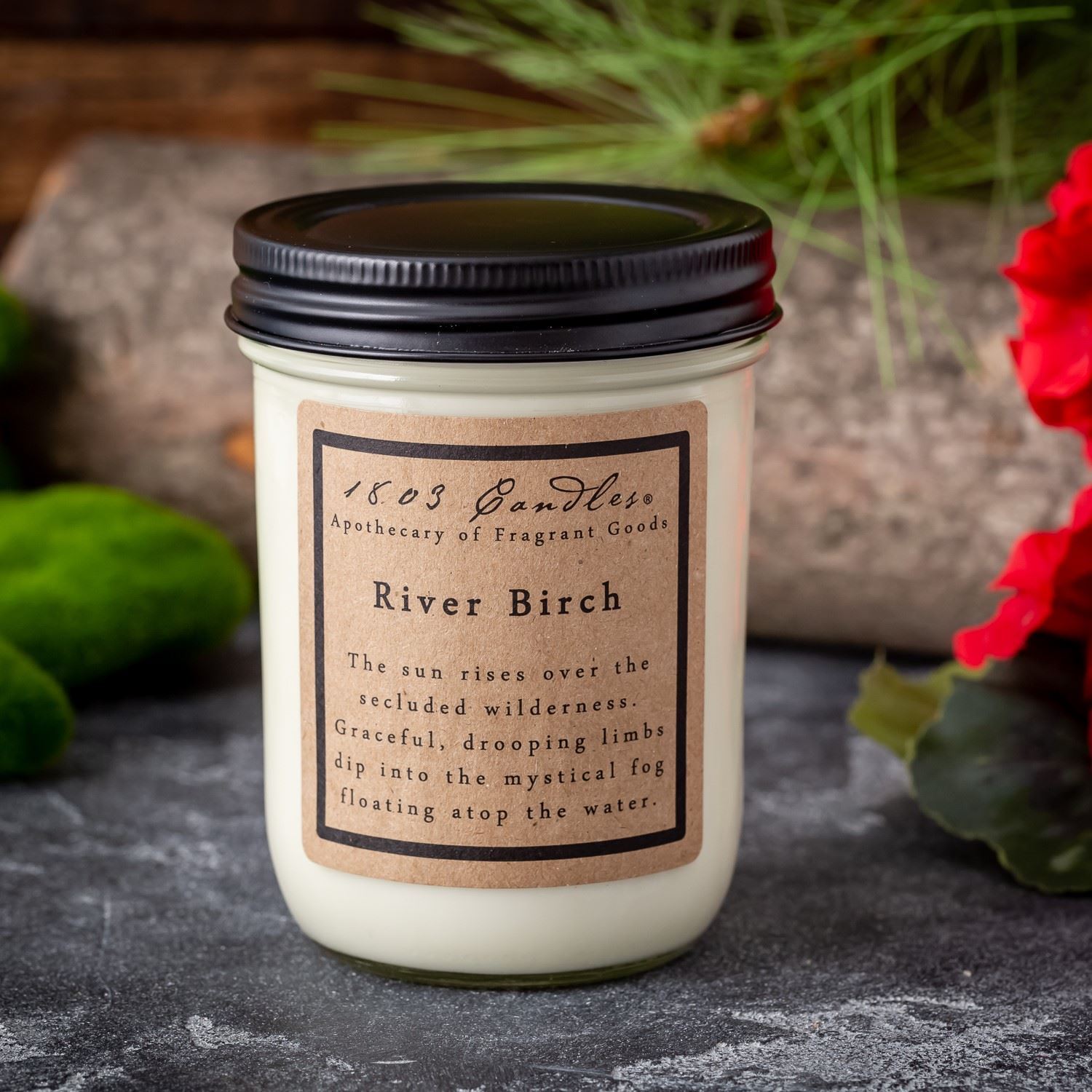 Soy Candle River Birch. 1803 Candles Best Scented Soy Candles!