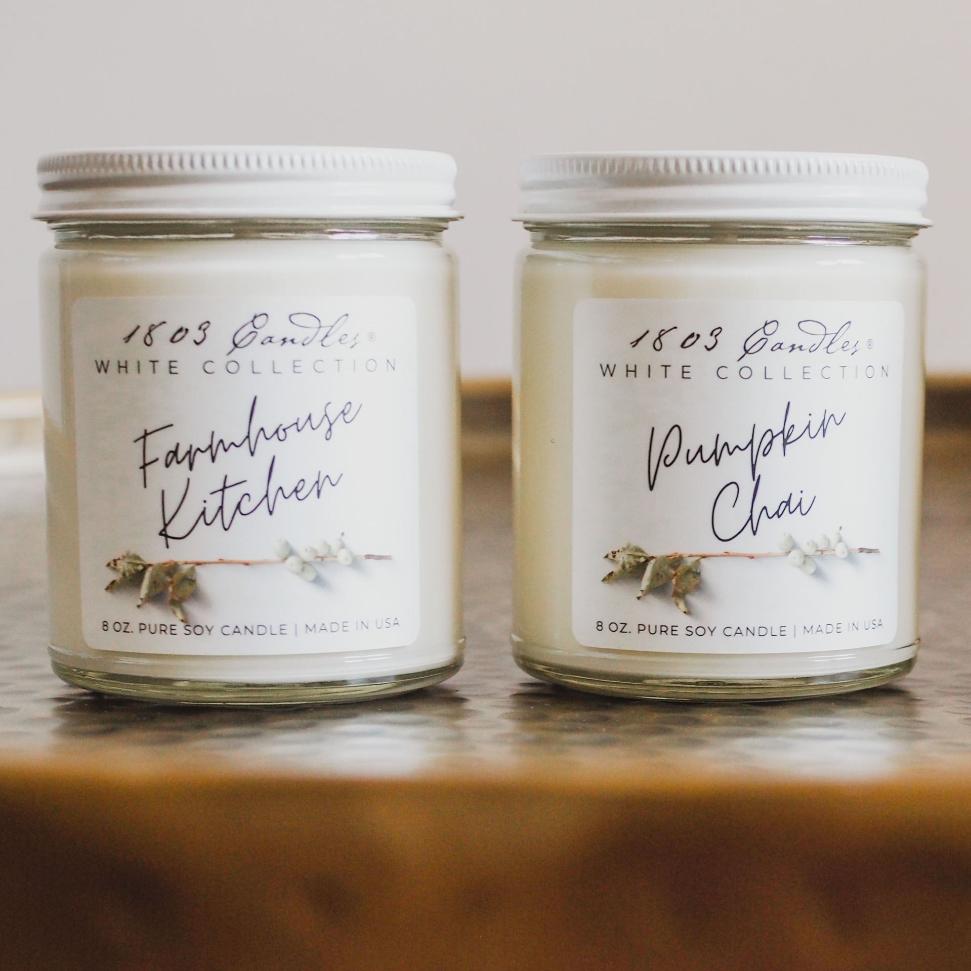 Farmhouse Kitchen Soy Candle. 1803 Candles - Best Scented Soy Candles!