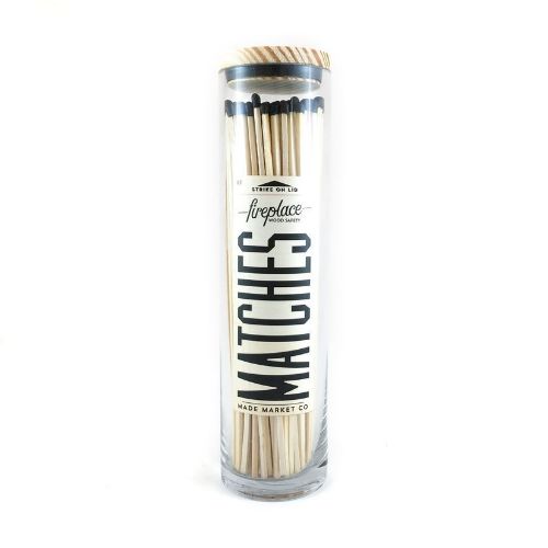 Vintage Apothecary Style Matches, Black