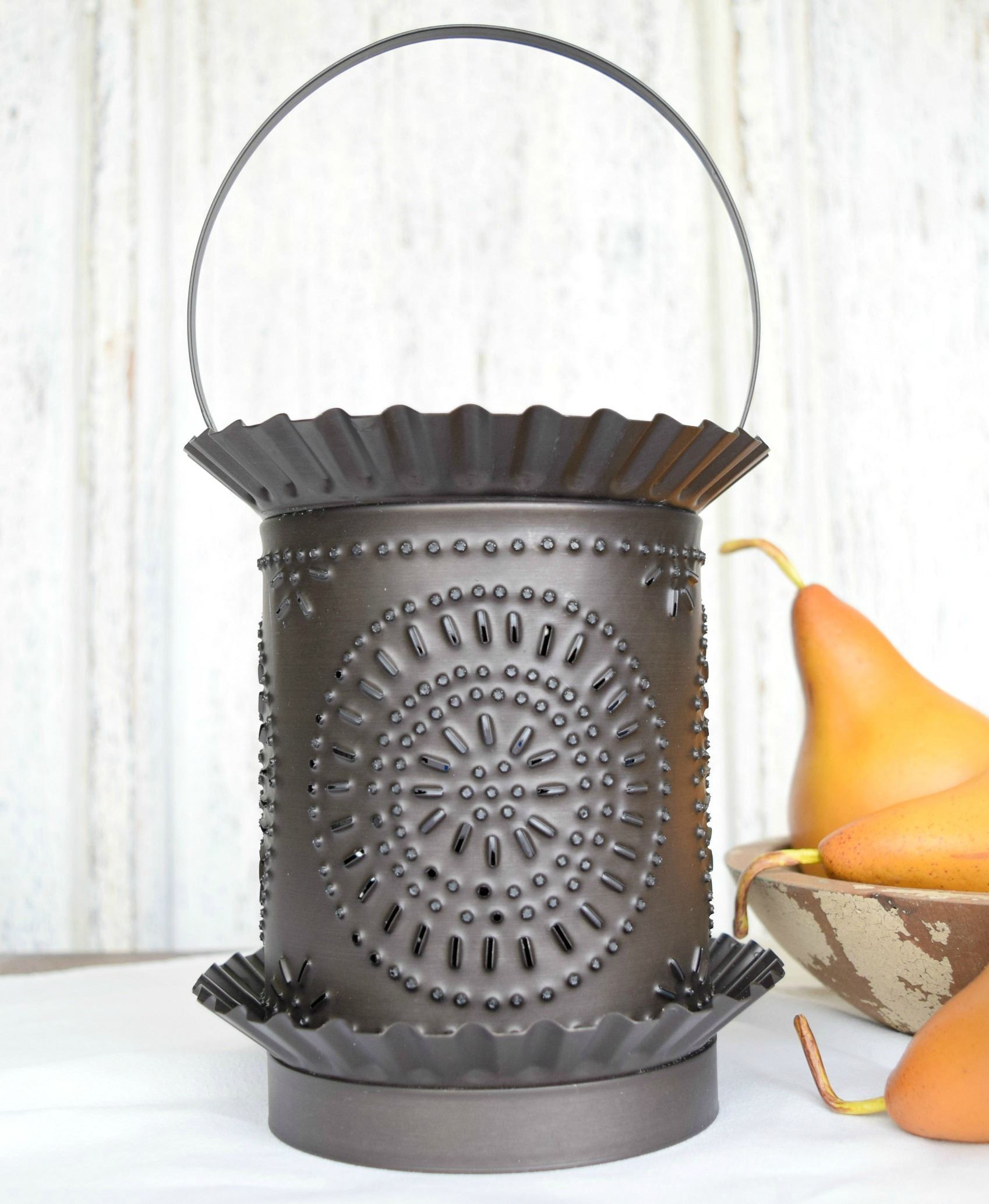 Wax WarmerOriginal Punched Tin Kettle. 1803 Candles Best Scented Soy