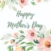 Happy Mothers Day Gift Card flowers