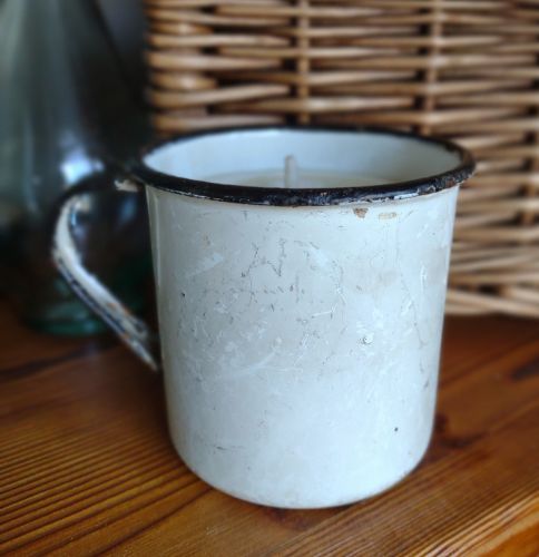 Picture of Antique Mug Candle-Graham Cracker Crumble