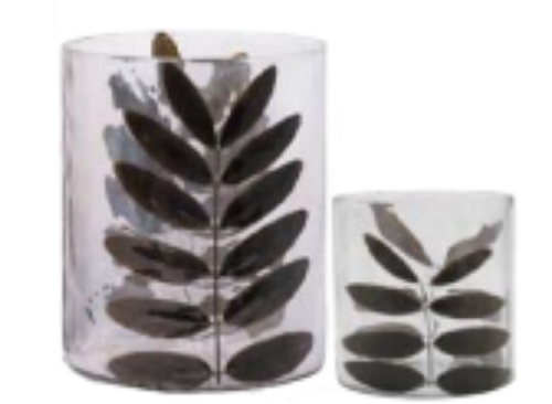Glass-Leaf Vase