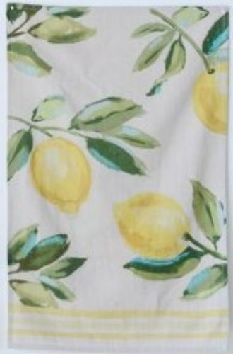 Lemon Stripe Tea Towel
