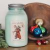 Limited Edition Blue Jar-Santa with Bells 25oz.