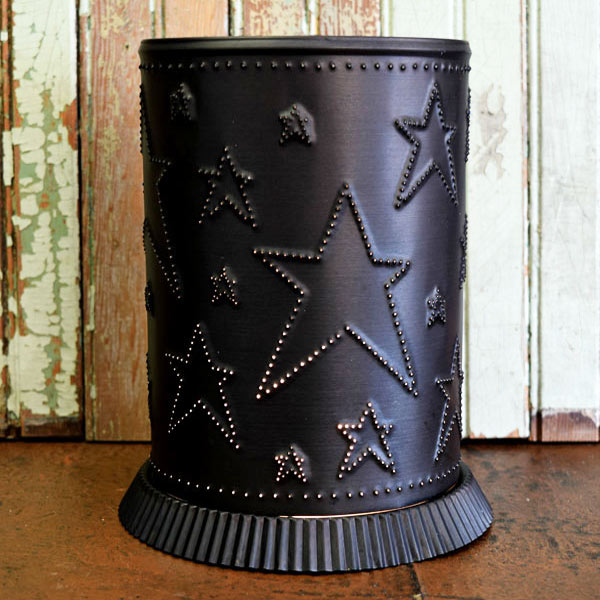 Wax WarmerFolk Art Star Jar Candle Warmer. 1803 Candles Best Scented