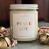 Soy Jar Candle-Peace & Joy