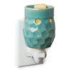 Turquoise Honeycomb Plug-In Wax Warmer