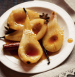 Caramel Honey Pear candle scent
