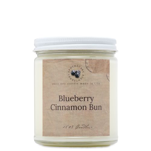 Limited Edition 9oz-Blueberry Cinnamon Bun WC Brown Label