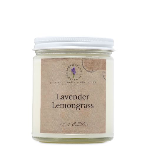 Limited Edition 9oz-Lavender Lemongrass WC Brown Label