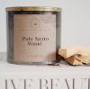 Tin with Gold Rim 10oz-Palo Santo Wood