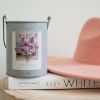 20oz. Tin Bucket Candle-Vintage Lilac