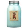 Limited Edition Blue Jar-Red Coat Santa 25oz.