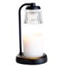 Fluted Glass Candle Warmer Lamp