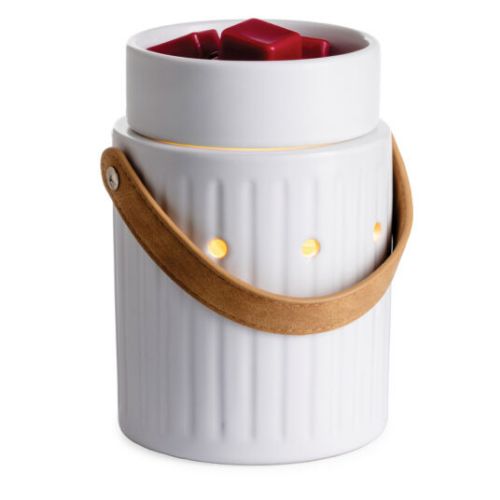 Leather Handle Illumination Wax Warmer