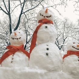 Snowman Village candle scent