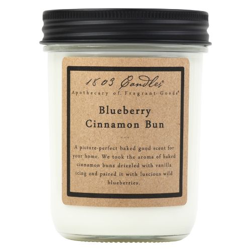 	Blueberry Cinnamon Bun Jar Candle