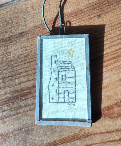House Sampler Necklace