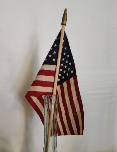 Home-Vintage American Flag
