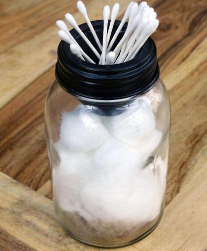 Home-Tapered Sundry Lid Mason Jar