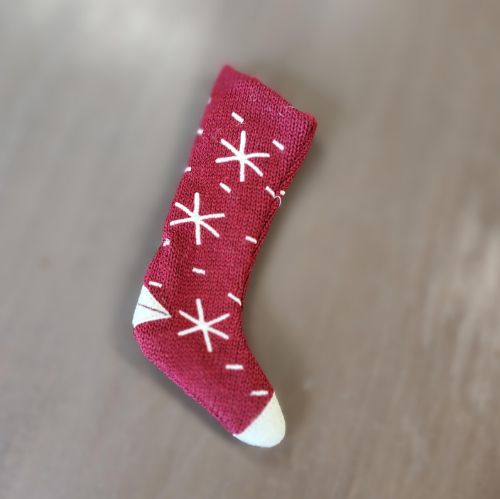 Holiday-Small Red Stocking