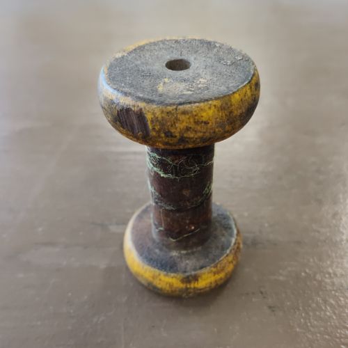 Home-Rustic Yellow Spool