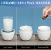Brushed Palm Multifunctional Wax Warmer