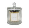 Matches-Glass Jar with Lid, Black