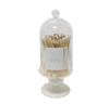 Matches-Tall Cloche, White