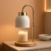 Wax Warmer-White Modern Candle Warmer Lamp with Timer