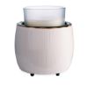 Wax Warmer-Golden Ridges Crock Candle Warmer