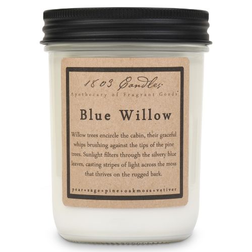 Blue Willow Soy Candle