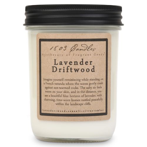 Lavender Driftwood Soy Candle
