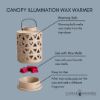 Geo Lantern Canopy Wax Warmer
