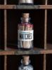 Matches-Mini Apothecary, Vintage Red