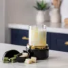 Wax Warmer-Black & Gold 2 in 1 Split Dish
