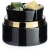 Wax Warmer-Black & Gold 2 in 1 Split Dish