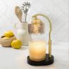 Wax Warmer-Mercury Glass Candle Lamp