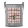 20oz. Tin Bucket Candle-Mistletoe Kisses Plaid Label