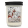 14oz. Jar-Snowman Village