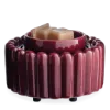 Wax Warmer-Burgundy Ridges Fan