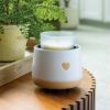 Wax Warmer-Love You Crock Candle Warmer